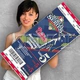 Philadelphia Phillies 2008 World Series Canvas Mega Ticket