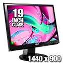 ASUS 90LM8210150102UL 19-Inch TFT Widescreen LCD Monitor (Piano Black)