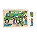 Puzzibilities Wooden Recycling Truck Puzzle
