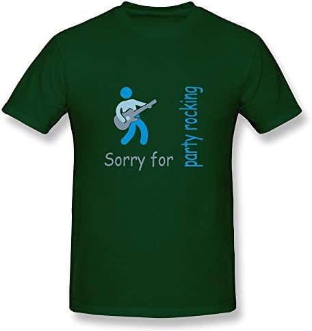 Mens Funny Slim Fit T Shirt Size XS Color Forest Green