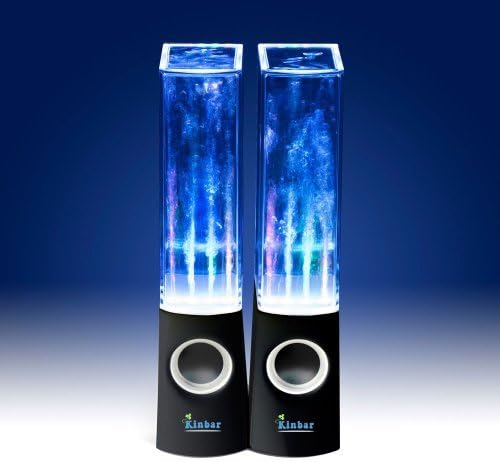 Kinbar®led Music Dancing Water Fountain Speaker Water Dancing Led Music Speakers Music Speaker/loudspeaker box