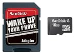 SECURE DIGITAL, 16GB MICRO SD W/ADAP