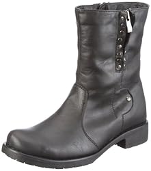 Andrea Conti 592410, Damen Stiefel, Schwarz (schwarz 002), EU 37