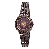 Armitron Women’s NOW Swarovski Crystal Accented Brown Ion-Plated Dress Watch #753741BNIB