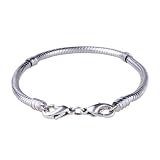Snake Chain Bracelet - Pandora Charm Bead Compatible