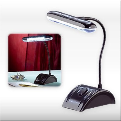 Tischleuchte ‚DESK LIGHT‘ mit 12 LED’s – Super flexible und überall einsetzbare Arbeitslampe!
