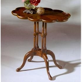 Plantation Cherry Oval Accent Table