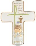 Precious Moments Communion Girl Cross