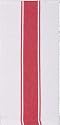Gourmet Classics Red Honeycomb Banded Towel