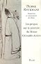 Les propos sur la peinture du moine Citrouille-Am�re