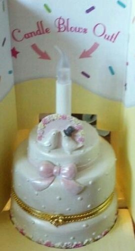 Wedding Cupcake Trinket Box