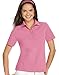 Hanes ComfortSoft® Cotton Pique Women's Polo Shirt, Black, M