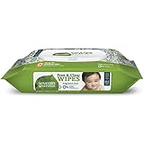 Seventh Generation Thick & Strong Free and Clear Baby Wipes with Flip Top Dispenser, 768 Count