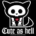 Skelanimals Cute as Hell Sticker S-SKA-0006