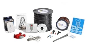 Professional Grade Electric Dog Fence Complete Installation Kit - Includes Electronics