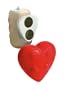 California Exotic Novelties Vibrating Panty Pal, Red Heart