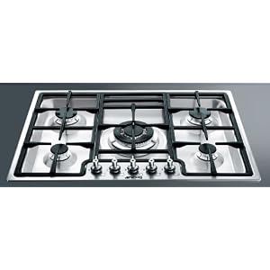 Smeg Classic Design PGF75U3 28 Gas Cooktop 5 Sealed Burners