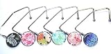 6 Modern Purse Hooks Handbag Hangers W/free Pouches