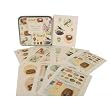 Birds and Nests Botanical stickers 100 plus in Tin Cavallini Papers