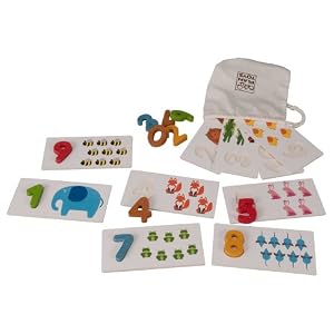Plan Toys Number 1-10 Counting Skills Activity