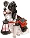 Moonrays 91247 Solar Powered Glowing Dog Lamp Border Collie Garden Accent