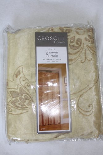 Croscill Spirit Butter Shower Curtain