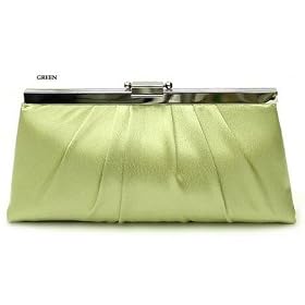 Green Eva Clutch Bag Handbag Purse