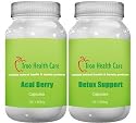 Troo Health Care Pure Amazon Acai Berry and Detox Support Colon Cleanse & Weight Loss Value Pack