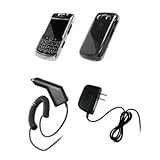 BlackBerry Bold 9700 - Premium Clear Snap-On Cover Hard Case Cell Phone Pro ....