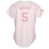David Wright New York Mets Women's Pink Replica Jersey