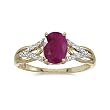 Image of 14k Yellow Gold Oval