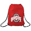 Ohio State Buckeyes Scarlet Nylon Drawstring Backpack