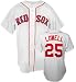 Mike Lowell Majestic MLB Home Replica Boston Red Sox Youth Jersey - Medium (10-12)