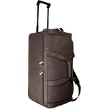 20 Rolling Duffel Bag Color: Café / Dark Brown