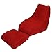 Kitchen & Housewares : Microsuede Video Lounger Set- Red
