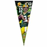 NFL Green Bay Packers Aaron Rodgers12-by-30 Inch Premium Quality Pennant