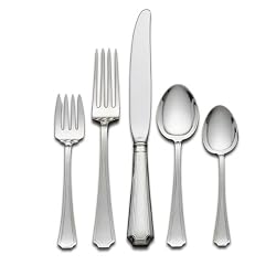 Gorham Fairfax 5-Piece Sterling Silver Flatware Dinner Set, Service for 1