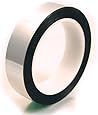 CS Hyde Metalized Mylar Tape with Acrylic Adhesive, 2.2mm Thick, Silver Color, 0.5" x 72 yds