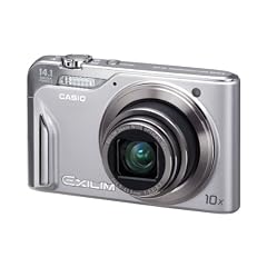 Casio Exilim EX-H15 Digitalkamera (14 Megapixel, 10-fach opt. Zoom, 7,6 cm (3 Zoll) Display, Akku f�r bis zu 1.000 Fotos, bildstabilisiert) silber