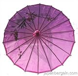 Japanese Chinese Umbrella Parasol 22in Purple 157-10 Reviews