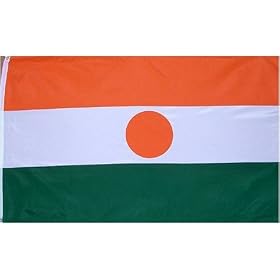 Niger Flag Polyester 3 ft. x 5 ft.