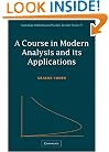 A Course in Modern Analysis and its Applications (Australian Mathematical Society Lecture Series)
