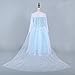 Girls Snow Queen Costume Elsa Dress Christmas Princess Dress Up
