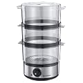 Russell Hobbs Food Collection 14453 7 L Capacity Compact Steamer in Brushed Stainless Steel