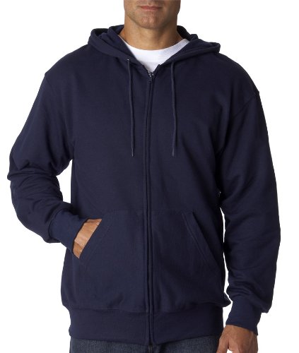 Adult Supercotton Full-Zip Hooded Sweatshirt