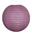 Party Paper Lantern-Round 16-Luau Supplies- Oriental/Chinese Lamps - Pink
