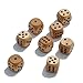 WE Games Wooden Dice Box and 8 Wooden Dice