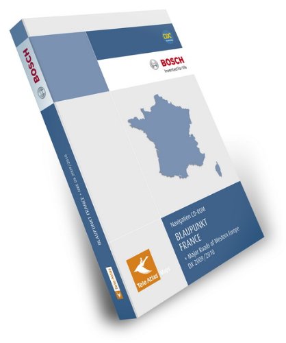 TeleAtlas Blaupunkt Frankreich 2009/2010 DX mit Hauptverkehrsstrassen Europas f&uuml;r TravelPi Preisvergleich