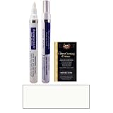 1 2 Oz. Bianco Monocerus Paint Pen Kit for 2008 Lamborghini All Models (LY9C) by PaintScratch Automotive Touch Up Paint