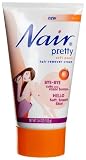 Nair Pretty Hair Remover Cream, Soft Peach, 5.4-Ounce Tubes (Pack of 3)